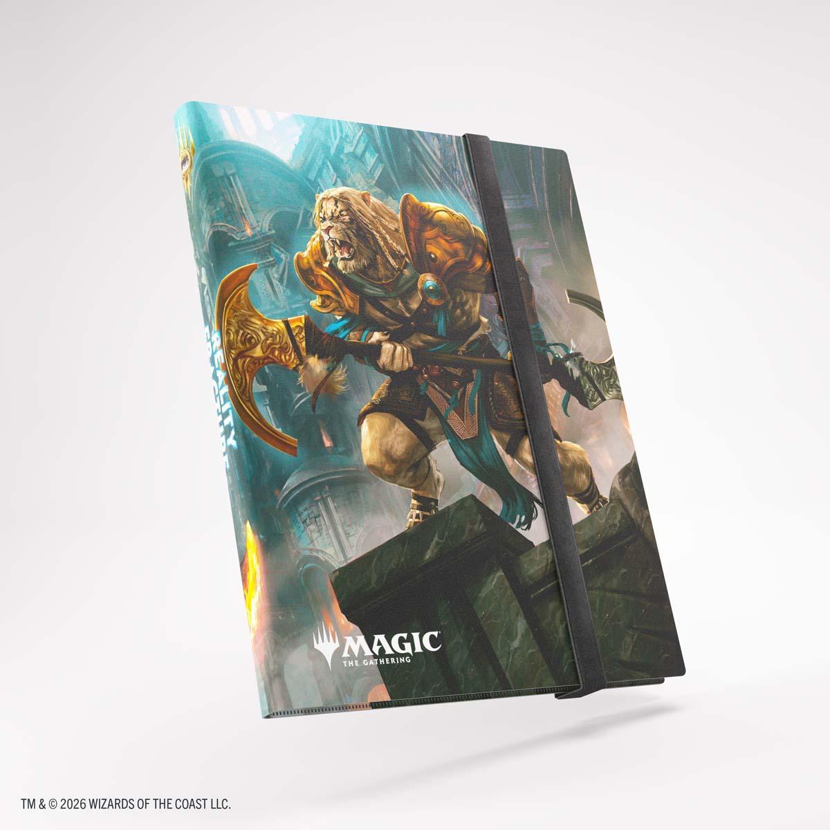 GameGenic - Magic: The Gathering | Reality Fracture Casual Album 18-Pocket - Ajani, Path of Vengeance/Ajani, Co