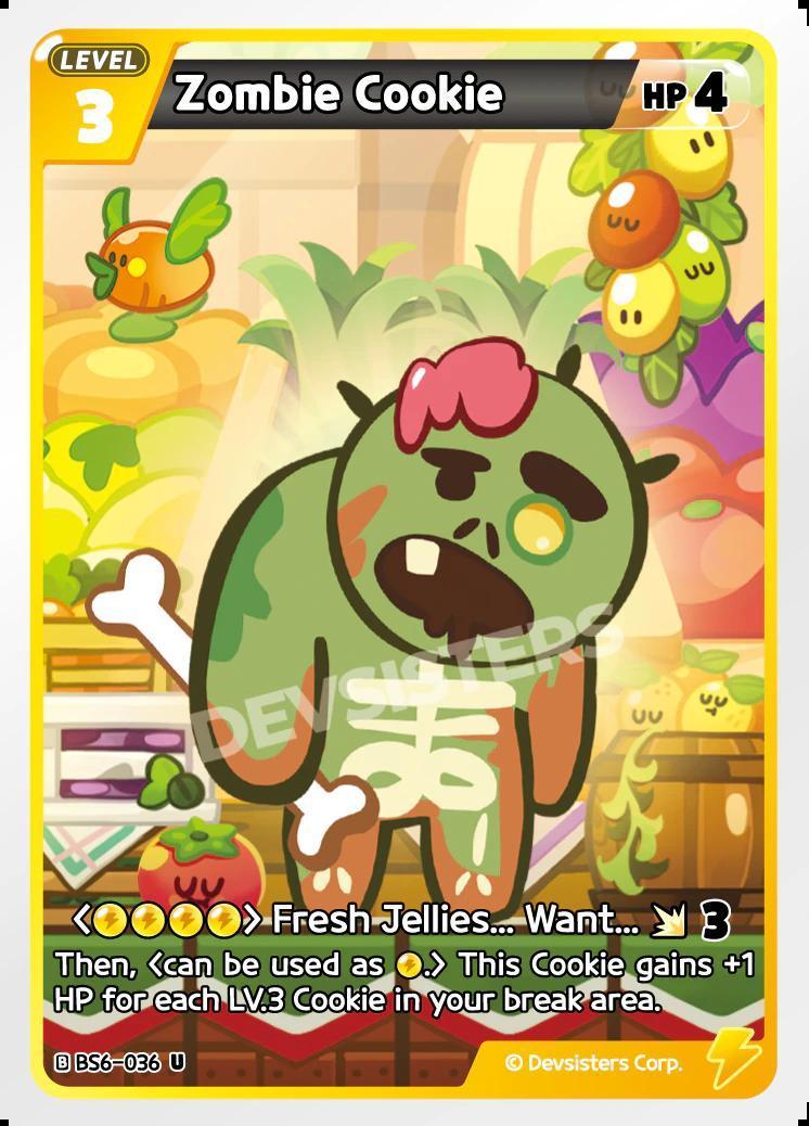 CookieRun TCG - Zombie Cookie [BS6-036 U]