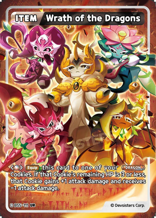 CookieRun TCG - Wrath of the Dragons [BS5-111 UR]