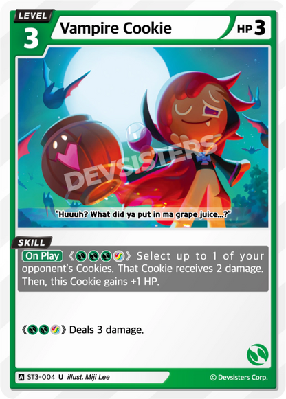 CookieRun TCG - Vampire Cookie [ST3-004 U]
