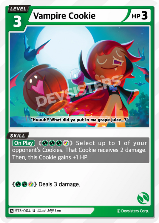CookieRun TCG - Vampire Cookie [ST3-004 U]