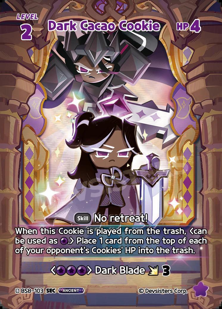 CookieRun TCG - Dark Cacao Cookie [BS8-103 SEC]