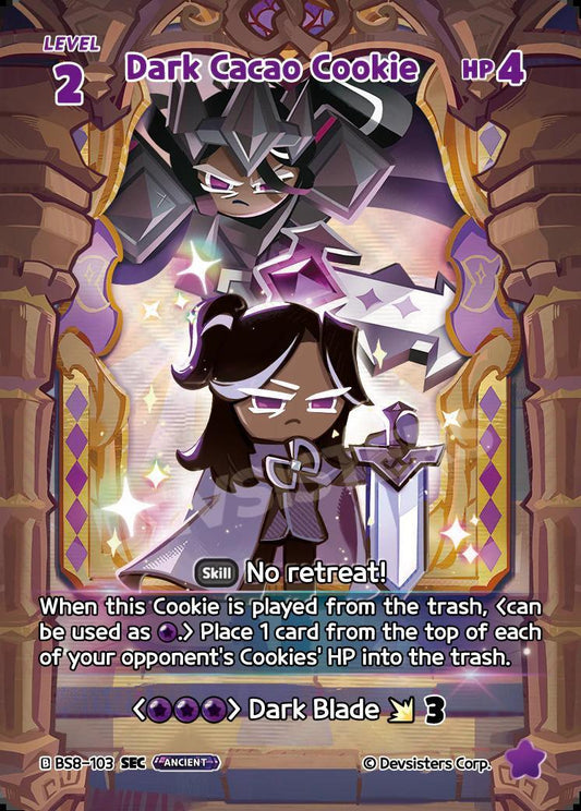 CookieRun TCG - Dark Cacao Cookie [BS8-103 SEC]