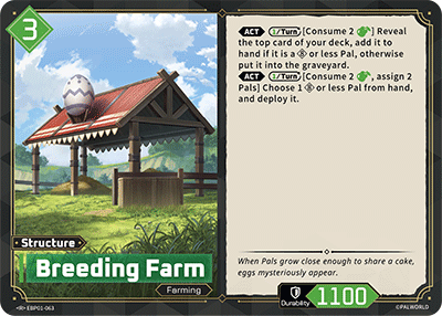 Palworld TCG - Breeding Farm [EBP01-063R]