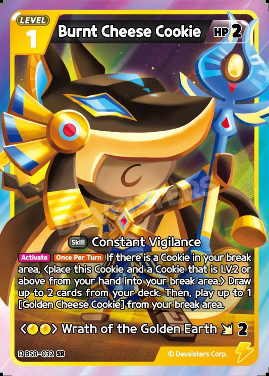 CookieRun TCG - Burnt Cheese Cookie [BS8-032 SR]