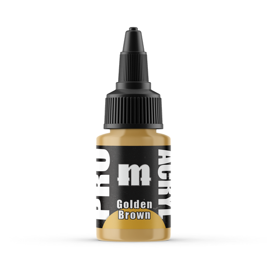 Monument Hobbies - 017-Pro Acryl Golden Brown