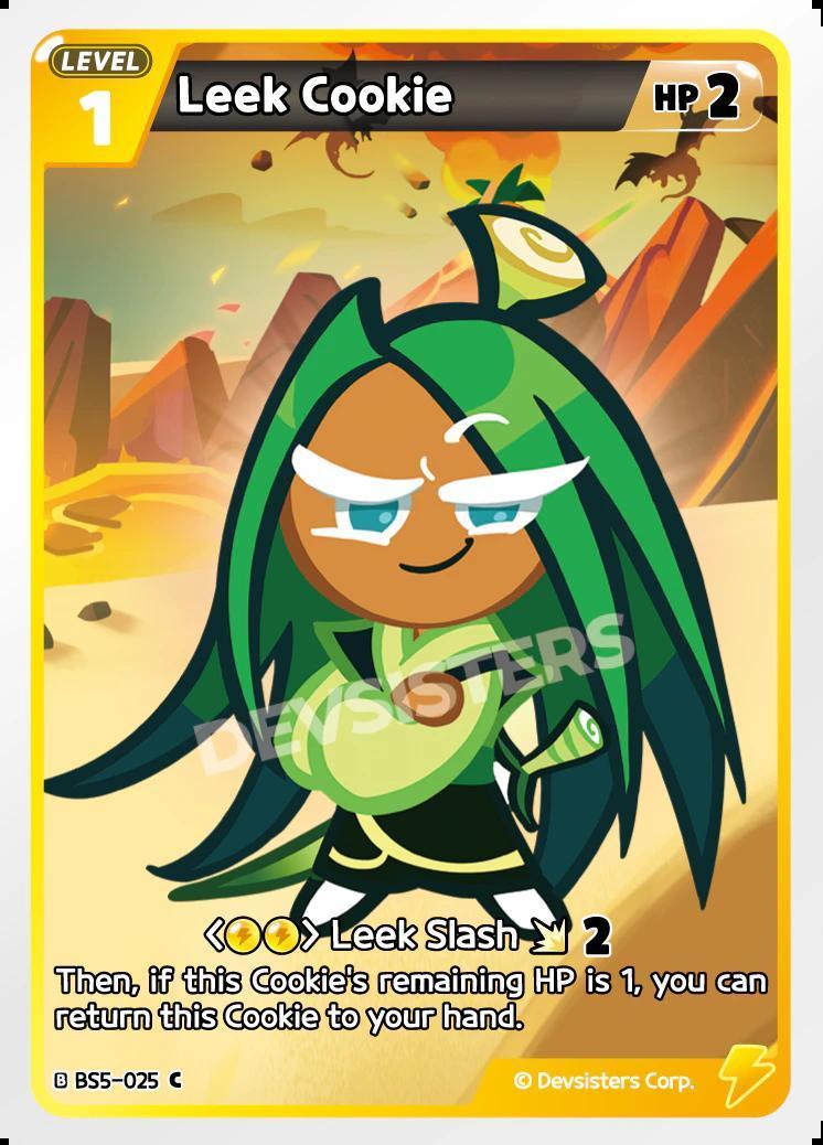 CookieRun TCG - Leek Cookie [BS5-025 C]