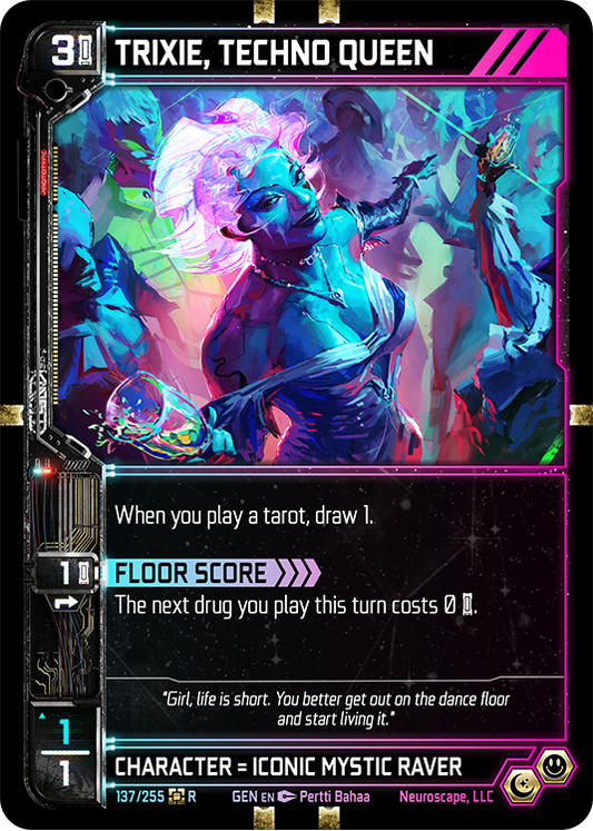 Neuroscape TCG - Trixie, Techno Queen GEN-137