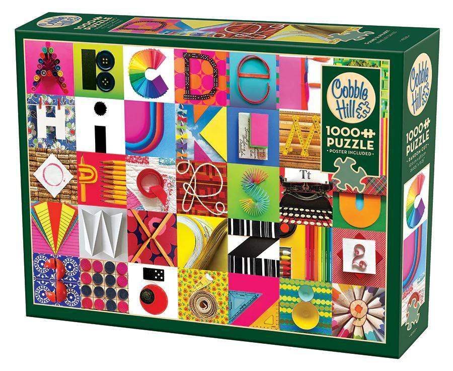 Cobble Hill Puzzles - Found Alphabet | 1000 Piece