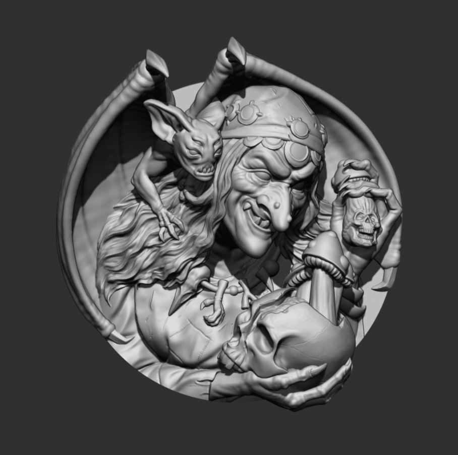 Monument Hobbies - Texture Trainer #3 - The Crone