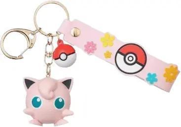 Pokemon Funism Jigglypuff Keychain with Pokeball