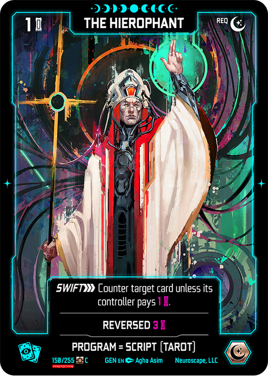 Neuroscape TCG - The Hierophant GEN-150