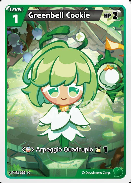 CookieRun TCG - Greenbell Cookie [ST8-001 C]