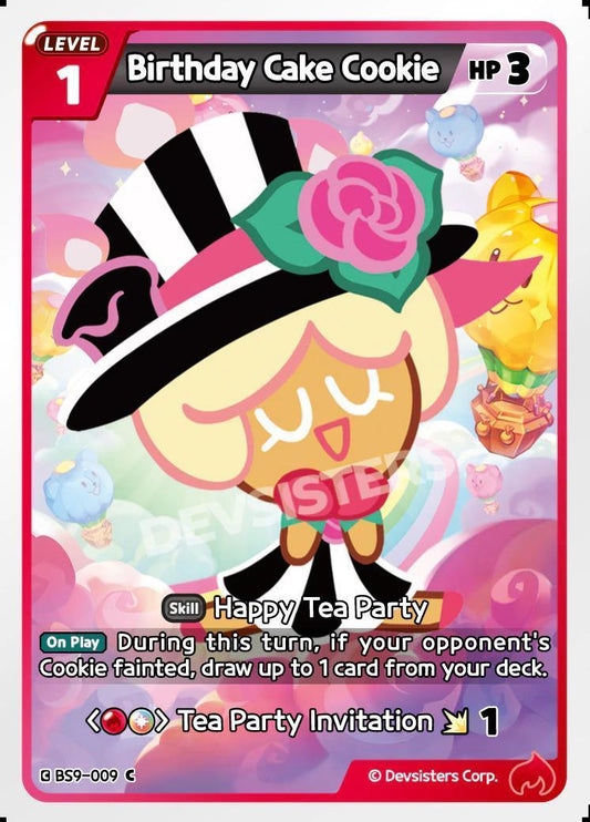 CookieRun TCG - Birthday Cake Cookie [BS9-009 C]