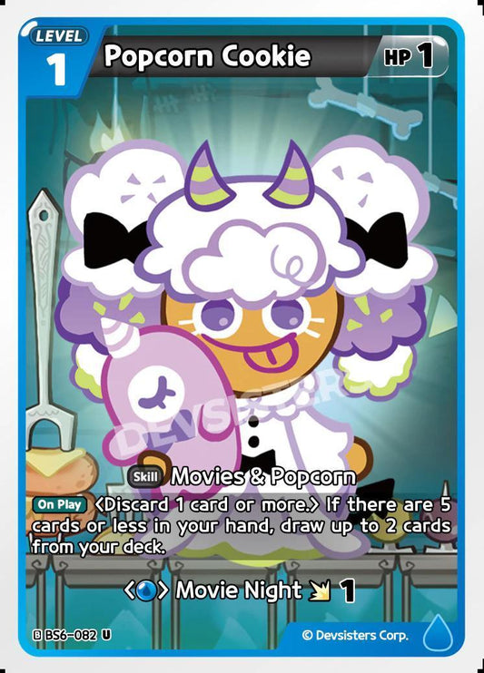 CookieRun TCG - Popcorn Cookie [BS6-082 U]