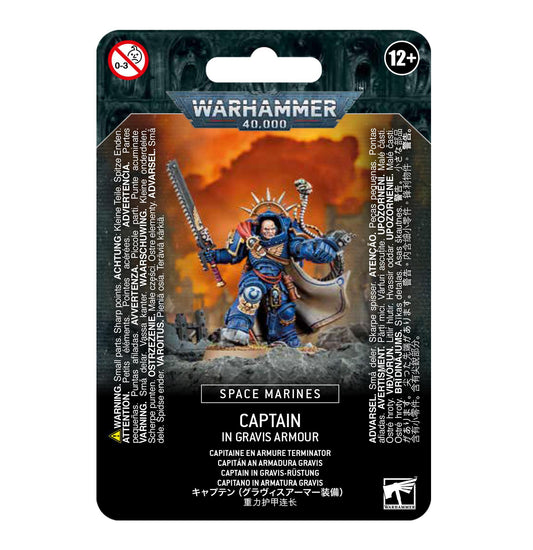 Warhammer 40,000 - Space Marines: Captain in Gravis Armour