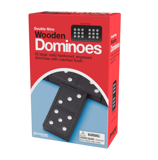 Double Nine Wooden Dominoes