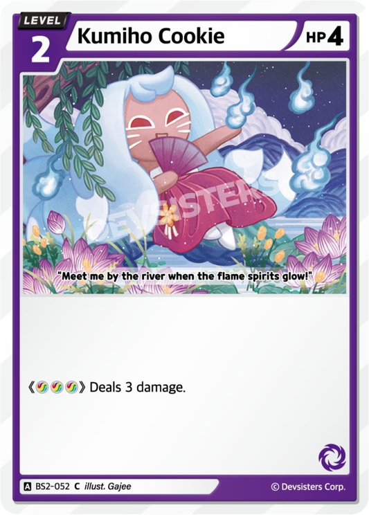 CookieRun TCG - Kumiho Cookie [BS2-052 C]