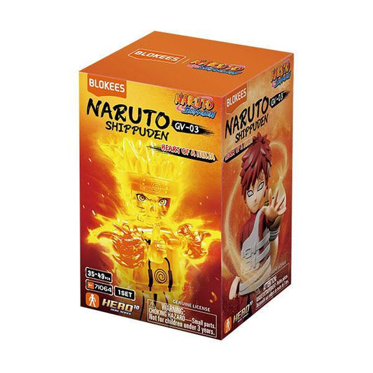 Naruto Blokees: 4-inch Gravity Model Kit- GV03 Heart of a Ninja