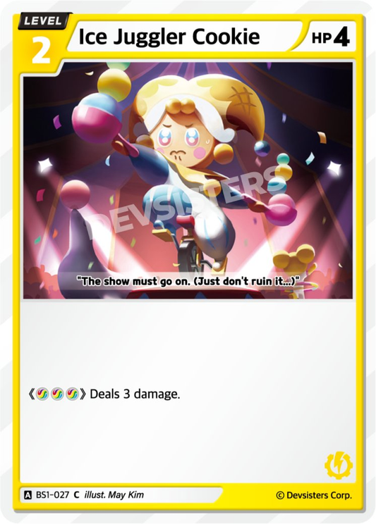 CookieRun TCG - Ice Juggler Cookie [BS1‑027 C]