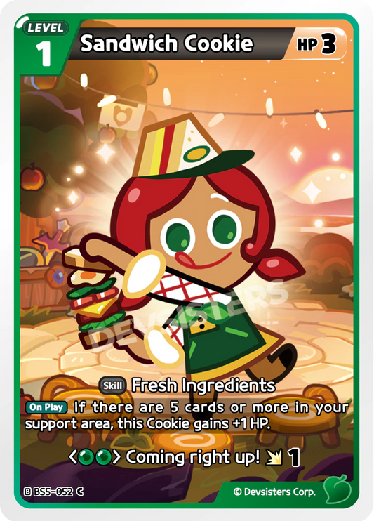 CookieRun TCG - Sandwich Cookie [BS5-052 C]