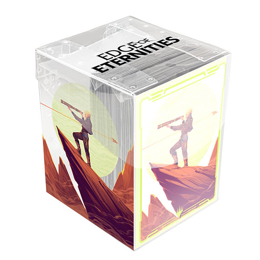 Ultra PRO - Deck Protectors in Clear Box for Magic: The Gathering - Edge of Eternities Commander Deck (100ct)