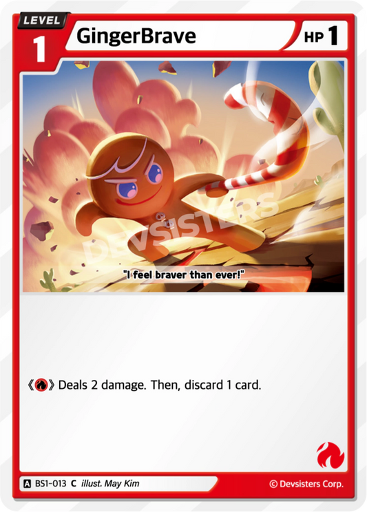 CookieRun TCG - GingerBrave [BS1‑013 C]