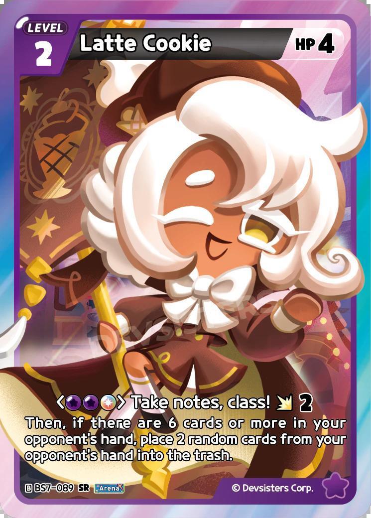 CookieRun TCG - Latte Cookie [BS7-089 SR]