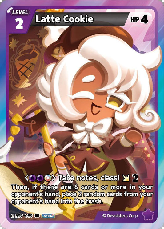 CookieRun TCG - Latte Cookie [BS7-089 SR]