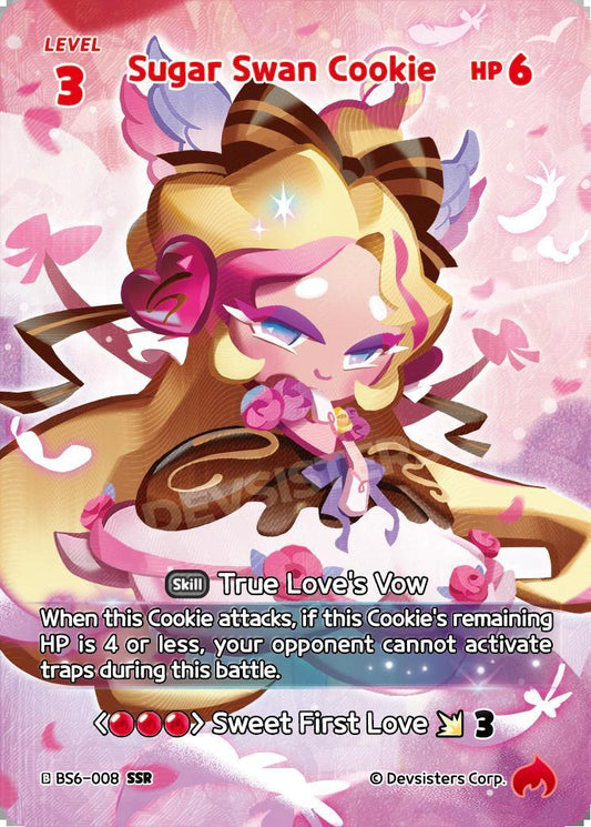 CookieRun TCG - Sugar Swan Cookie [BS6-008 SSR]