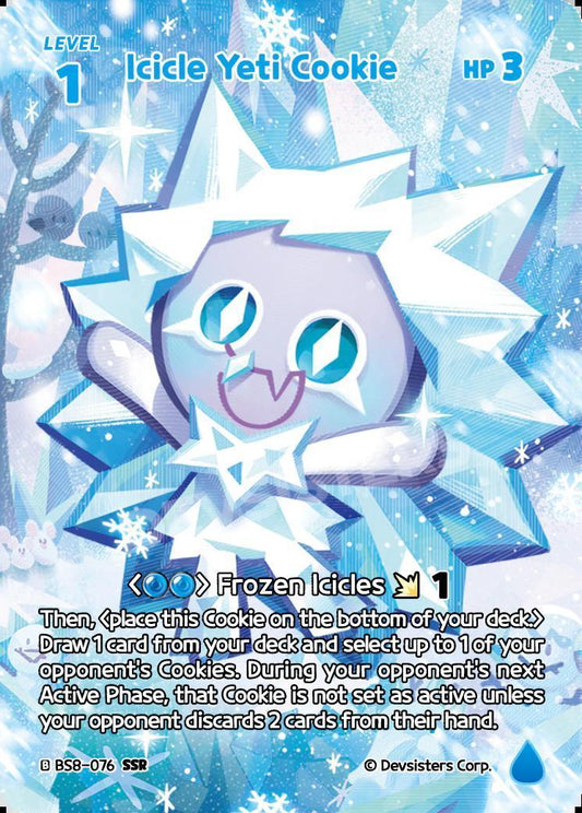 CookieRun TCG - Icicle Yeti Cookie [BS8-076 SSR]