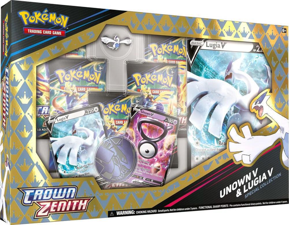 Pokemon TCG - Crown Zenith Unown V & Lugia V Special Collection - Box