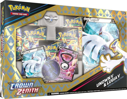 Pokemon TCG - Crown Zenith Unown V & Lugia V Special Collection - Box