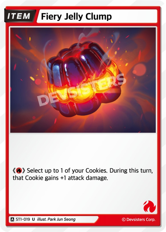 CookieRun TCG - Fiery Jelly Clump [ST1-019 U]