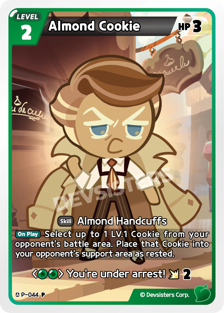 CookieRun TCG - Almond Cookie [P-044]