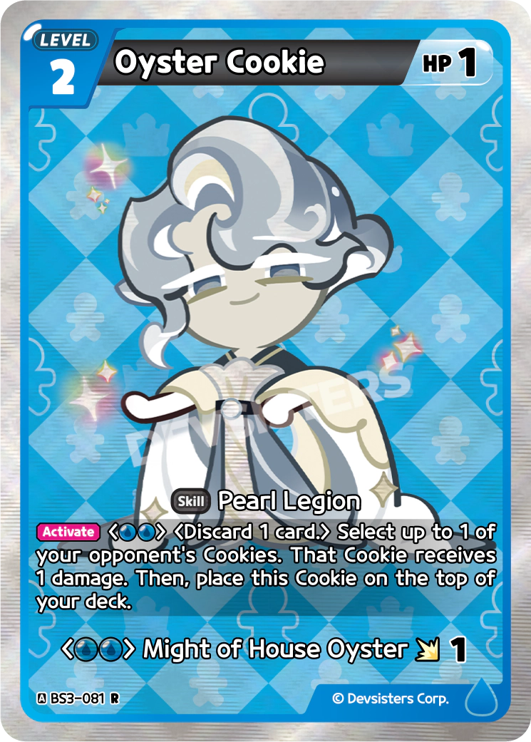 CookieRun TCG - Oyster Cookie [BS3-081 R]