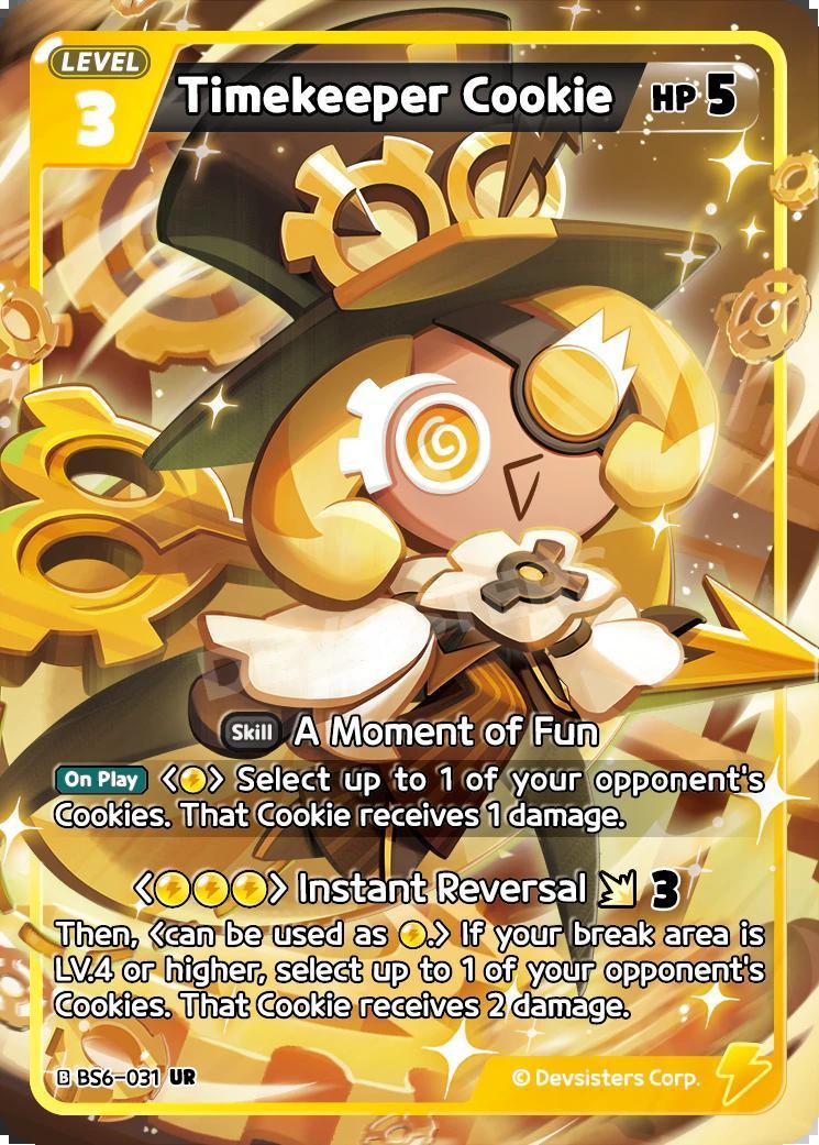 CookieRun TCG - Timekeeper Cookie [BS6-031 UR]