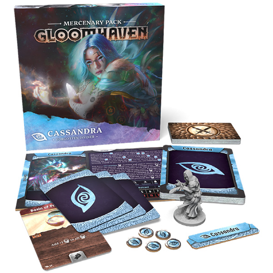 Gloomhaven, 2e: Mercenary Pack- Cassandra, Forgotten Diviner