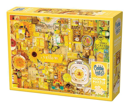 Cobble Hill Puzzles - Yellow | 1000 Piece