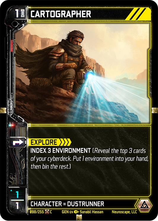 Neuroscape TCG - Cartographer GEN-098