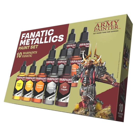 The Army Painter - Warpaint: Fanatic Metallics Paint Set