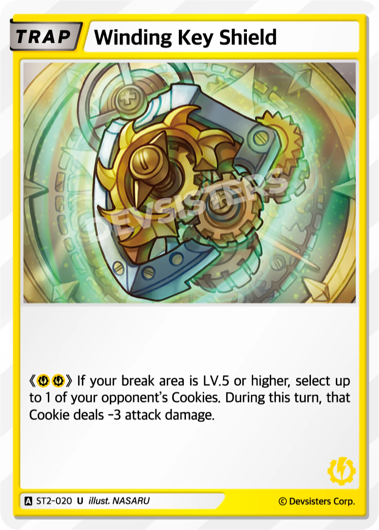CookieRun TCG - Winding Key Shield [ST2-020 U]