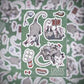 World of Trash - Waterproof Vinyl Sticker Sheets