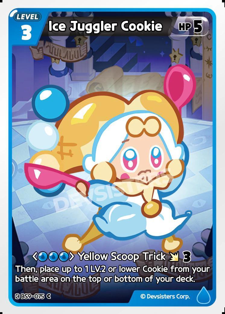 CookieRun TCG - Ice Juggler Cookie [BS9-075 C]