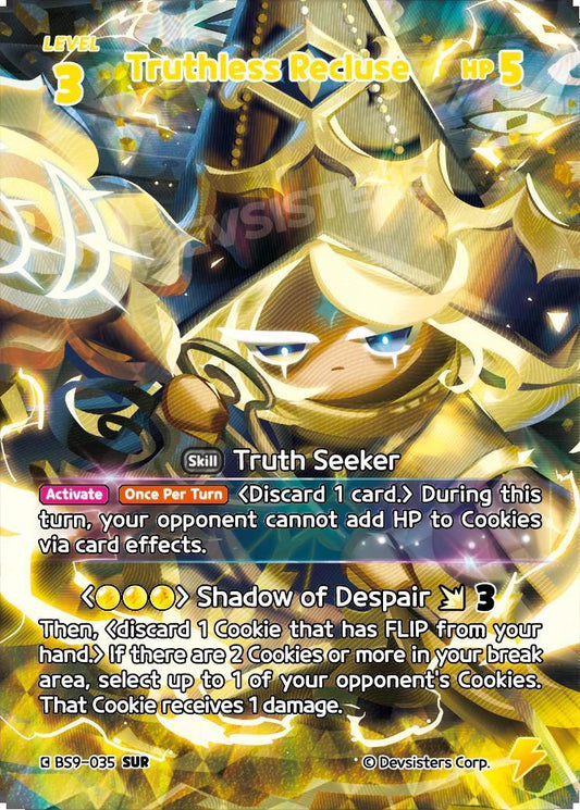 CookieRun TCG - Truthless Recluse [BS9-035 SUR]
