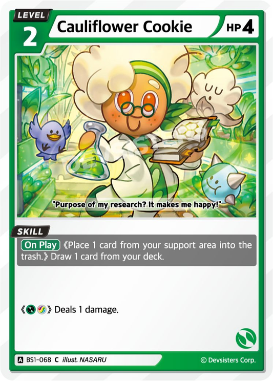 CookieRun TCG - Cauliflower Cookie [BS1-068 C]