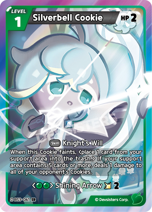 CookieRun TCG - Silverbell Cookie [BS3-061 SR]
