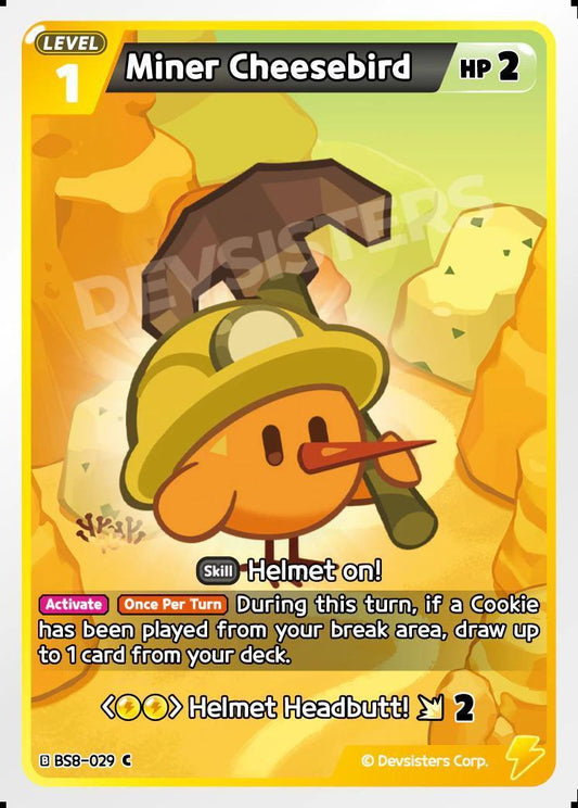 CookieRun TCG - Miner Cheesebird [BS8-029 C]