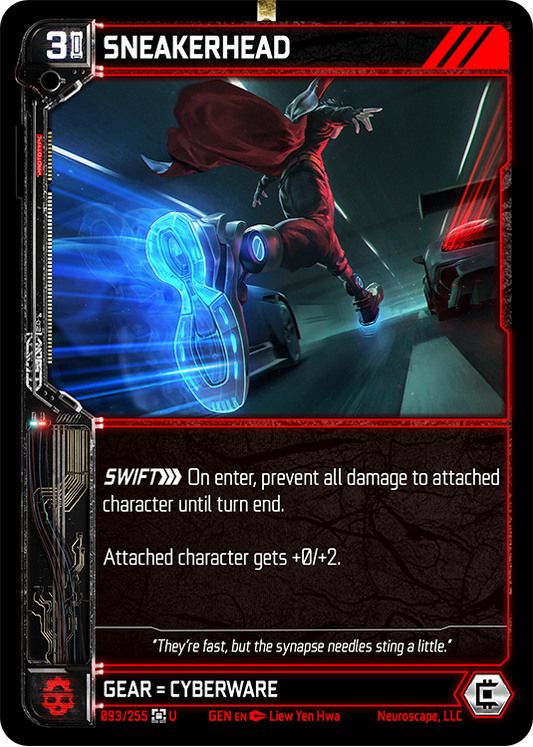 Neuroscape TCG - Sneakerhead GEN-093