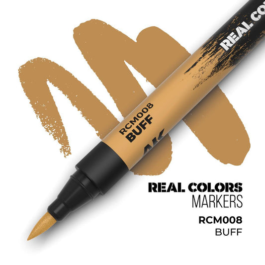 AK Interactive - Real Colors Markers: Buff
